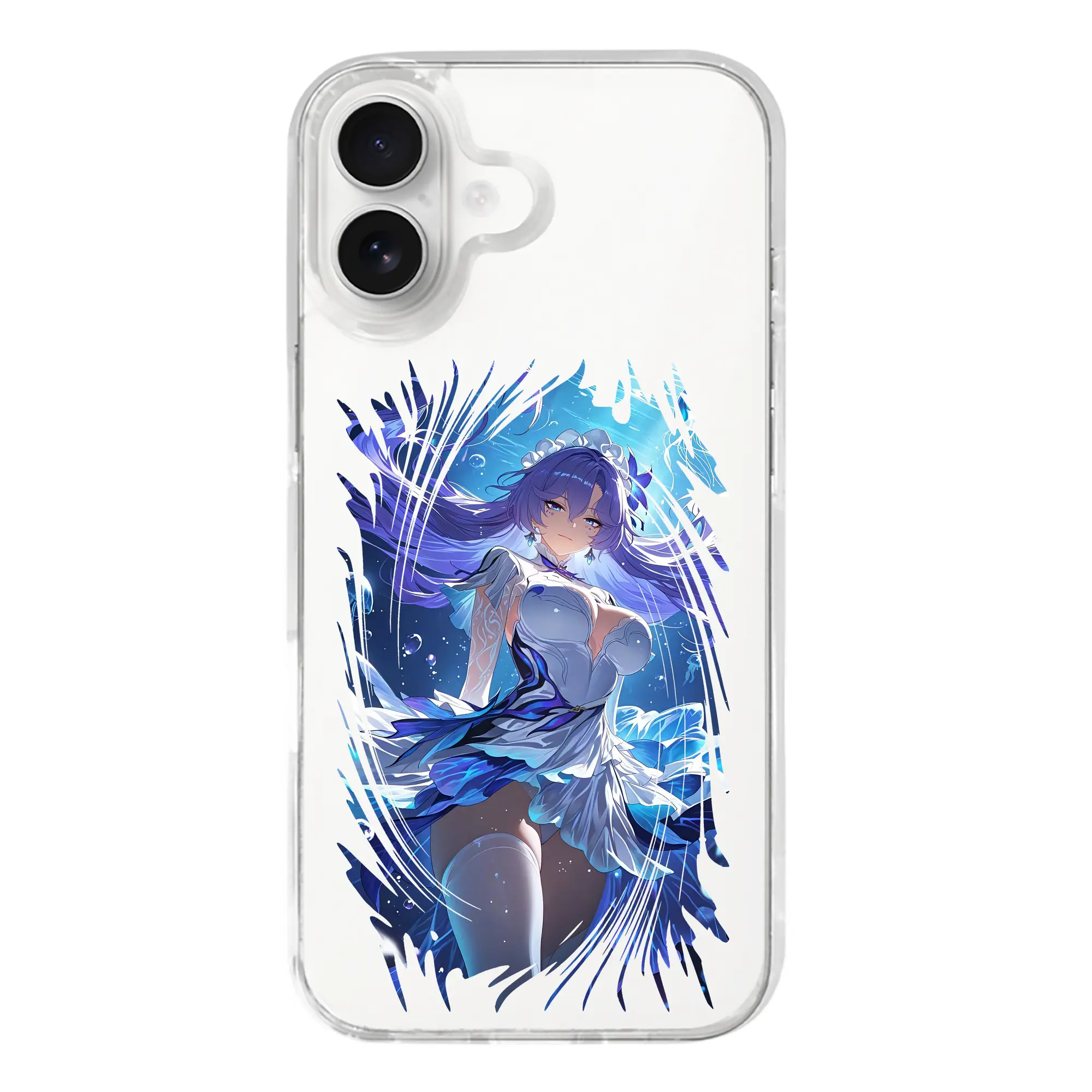 鳴潮 グッズ カンタレラ - iPhone 17シリーズ 透明スマホケース – 薄型・耐衝撃・精密フィット保護カバー